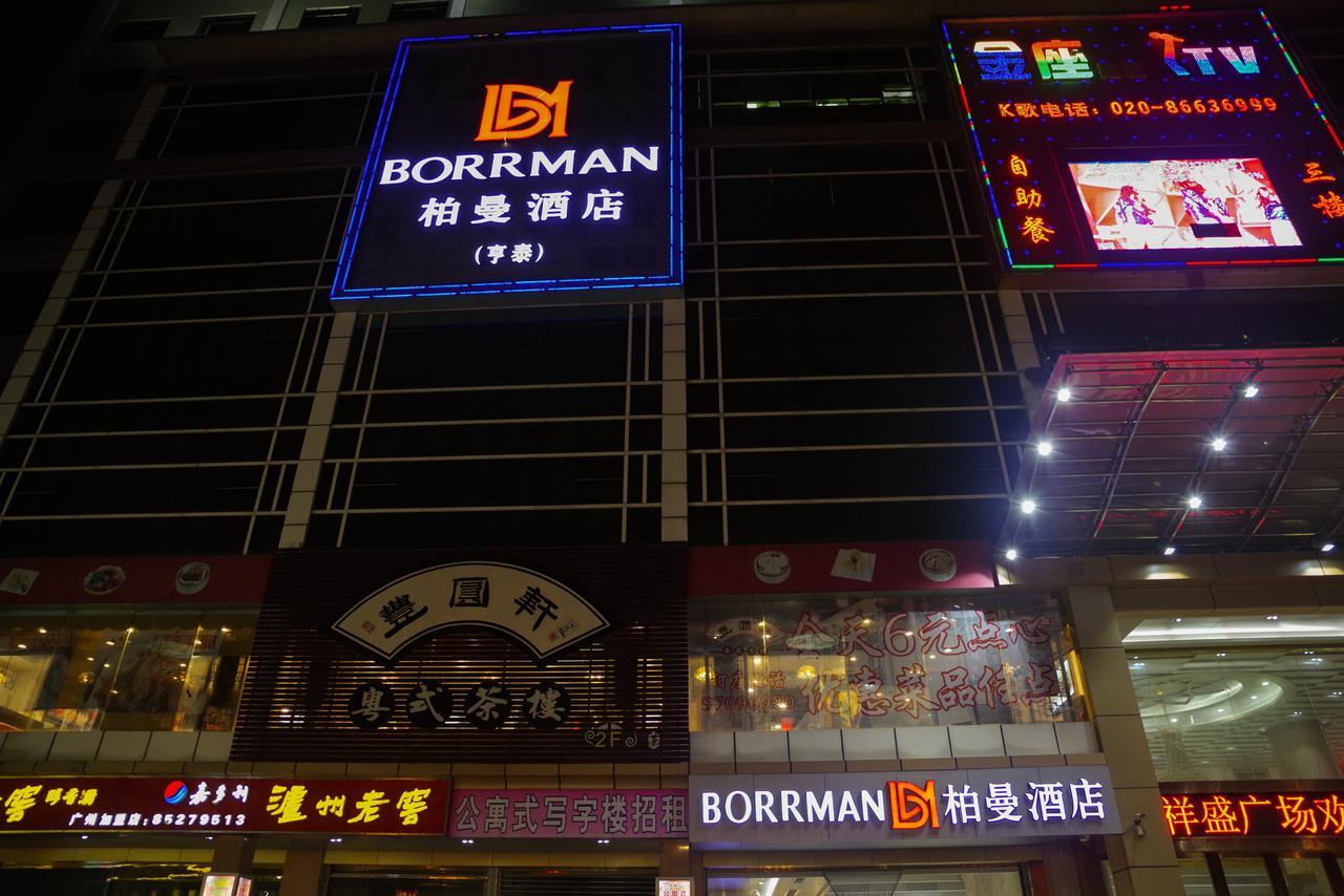 Borrman Hotel Guangzhou Tangxia Branch Kültér fotó